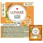 Чай Lovare Alpine Herbs "Альпійські трави" 50x1.5 г ф/п в конверті суміш трав'яного, квіткового, ягідного та зеленого чаю м/у