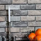 Текстурні шпалери самоклейка для стін Цегла Капучіно під камінь 2800х500х1,5мм клейкі рулонні для вітальні кухні