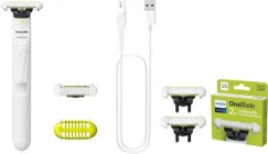 Набір для інтимних зон Philips OneBlade Електростанок Intimate QP1924/22 + 2 змінних леза SkinProtect QP229/52 (8720689034715/8720689034692)