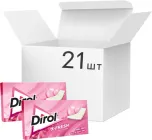 Упаковка жувальної гумки Dirol X Fresh в пластинках Bubble Fresh зі смаком фруктів та м’яти 13.5 г х 21 шт (7622202321009)