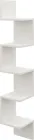 Полиця настінна кутова MEBLIBUD P-111 відкрита Біла (2202725300016)