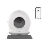 Смарт автоматичний лоток Tikpaws Auto Self-Cleaning Cat Litter Box CB001, котячий туалет, сірий