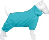 Дощовик для собак WAUDOG Clothes водонепроникний S35 В7-51 см С5-39 см Блакитний (19852collar)