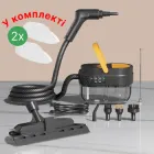 Портативний пароочисник з 4 насадками та регулятором температури. Паровий очищувач для дому (TC-SC-003)