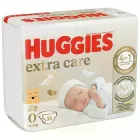 Підгузки Huggies Extra Care розмір 0 (до 3.5 кг), 25 шт