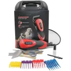 Машинка для стрижки тварин Geemy з насадками для грумінгу собак і котів електрична бритва тример для шерсті 10 Вт (XA1395)