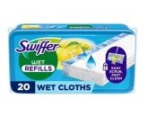 Вологі салфетки для підлоги Swiffer Wet 20шт