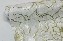 Флізелінові шпалери вініл гарячого тиснення Primo Флоренція 9007-06 Білий (1,06х10,05м)