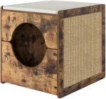 Туалет закритий для котів Luminaria 59.8 х 50 х 55 см Коричневий (6951635279795)