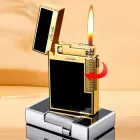 Електрична запальничка 2 режими кремнієва + автоген в подарунковому пакованні US-784