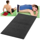 Килимок Ляпко Великий Розмір 560 х 290 мм Аплікатор Масажний, Голчастий На Всю Спину 6,2 Ag Плюс Чорний