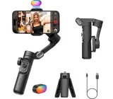 Стабілізатор для зйомки з телефону AOCHUAN SMART XE Електронний Стедікам для смартфону з підсвічуванням