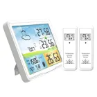 Метеостанція BauTech PT20B домашня бездротова з 2 датчиками Білий (1016-308-00)