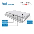 Матрац ортопедичний Family Sleep Land United за м2