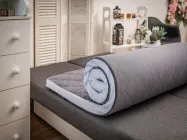 Матрац топпер Family Sleep Sky Gray-White 140x195