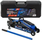 Домкрат підкатний Forsage 2.5 т, 140-387 мм, з фіксацією, в кейсі (F-TH22501C кейс)