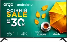 Телевізор Ergo 55" 55GUS6500