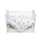 Комплект постільної білизни в ліжечко дитяче Twins Comfort Soft 3010-TS-04R фланель