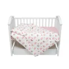 Комплект постільної білизни в ліжечко дитяче Twins Comfort Soft 3010-TS-08R фланель
