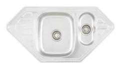 Мийка З нержавійки INTERLINE INDIGO microdecor