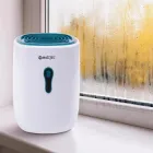 Осушувач повітря проти вологи та грибка Maltec 800 мл 20 кв, осушувач для підвіконня від цвілі, економний осушувач для дому