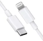 Кабель для швидкої зарядки айфон айпад Apple iPhone 8 X 11 12 13 14 Pro Max Plus Mini 66W 4A Type C to Lightning USB-C шнур тайпсі лайтнінг для швидкого заряджання iOS пристроїв Apple 2 м Білий LEXEGO CZ-TC4