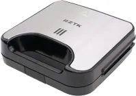 Мультимейкер 6в1 RZTK SM 756SS Бутебродниця, Вафельниця, Гриль, Сендвічниця, Горішниця