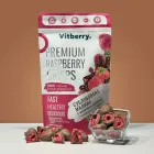 Фрукти в Шоколаді. Малина сублімована в молочному шоколаді Vitberry, 50г