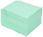 Нагрудники стоматологічні Sanorma Одноразові двошарові 41х33 см 500 шт Лайм (1100000010975)