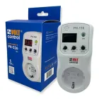 Реле напруги NOVATEK-ELECTRO РН-116 в розетку реле контролю та захисту від перенапруги Новатек електро