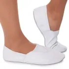 Чешки шкіряні білі Zelart Dance 0055 розмір 40 White