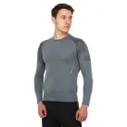 Спортивна футболка чоловіча Zelart Heroe 513 розмір L (170-175 см) Grey-White