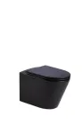 Унітаз підвісний IMPRESE VLTAVA c06309610, чорний матовий