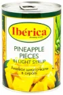 Ананаси Iberica Pineapple Pieces in light Syrup шматочки в сиропі 565 г