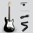 Електрогітара Deviser L-G1 ST BK (кабель, ремінь, медіатор, ключі, тремоло)