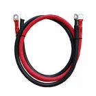 Комплект кабелів для з'єднання інвертора та АКБ перетин 35мм.кв, 2шт по 100см, з клемами під болт Ду М8 мідно-луджені