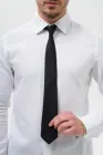 Чоловіча Вузька Класична Краватка Without Castle Black 551955198