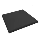Гумова плитка 500х500х30 мм - Чорний