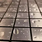 Алюмінієва плитка самоклейка Мідна мозаїка 300х300х3мм оригінальний декор стін ПВХ основа