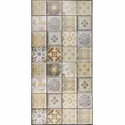 ПВХ панелі для стін 960*480мм Орнамент 03 під плитку Азулежу декоративна панель візерунки Бежевий