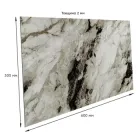 Плитка ПЕТ самоклеюча Іспанський мармур текстурний під камінь 300х600х2мм панель стінова ПВХ покриття