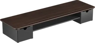 Столик для ноутбука/монітора Officepro MR161DW Dark Wood/Black