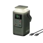 Повербанк Anker 548 60000mah 192Wh 60W LiFePO4 з LED ліхтарем (Зелений)