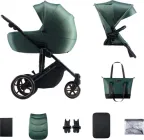Універсальна коляска 2 в 1 Kinderkraft Prime 2 Dark Green (KSPRIM02GRE2000)