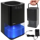 Осушувач повітря, поглинач вологи Ruhhy з RGB LED-підсвіткою 36 Вт Об'єм 1400 мл продуктивність 380 мл/день (26494)