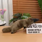 М'яка плюшева іграшка Качконіс, Коричневий 30 см