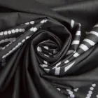 Тканина бавовна сатин для постільної білизни, натуральна тканина, білизна постільна, 120 гр/м2 ВТ-341-A графіті 5135155