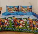 Комплект постільної білизни Бязь Голд "Щенячий патруль" в дитяче ліжечко колиска 110*150 см