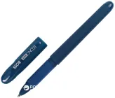 Набір гелевих ручок Economix Boss 1 мм Синій 12 шт Синій корпус (E11914-02)