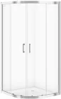 Душова кабіна CERSANIT Basic 90x90x185 S158-005 прозоре скло без піддона